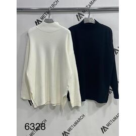 Светр жіночий 6328 white р.one size "Met&March" недорого оптом від прямого постачальника