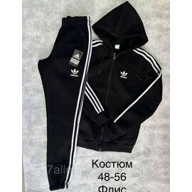 Фотография Спортивный костюм мужской на манжете/флис размеры 48-56(2цв) "SPORT" недорого от прямого поставщика