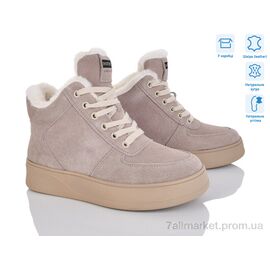 Черевики жіночі стильні Зима 4256-V263-C (6 пар р.36-41) "Мир" недорого оптом від прямого постачальника