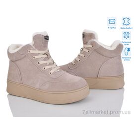 Черевики жіночі стильні Зима 4256-V265-C (6 пар р.36-41) "Мир" недорого оптом від прямого постачальника