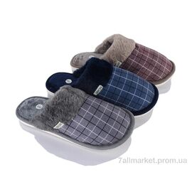 Тапки жіночі для будинку Зима E9 mix (12 пар р.40-45) "Optstok" недорого оптом від прямого постачальника