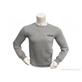 Батник чоловічий Весна/осінь 02 сірий (4 шт. р.сіткаM-2XL) "TurkishBrend" недорого оптом від прямого постачальника