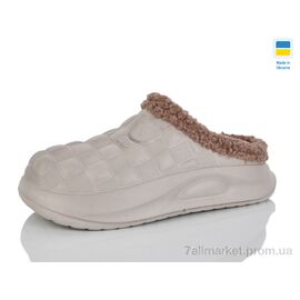 Сабо жіночі Зима B604 беж (8 пар р.36-41) "M&L  Alex13" недорого оптом від прямого постачальника