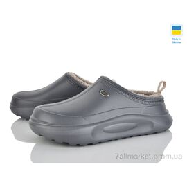 Сабо жіночі Зима 4101 сірий (8 пар р.37-41) "Golden Lion" недорого оптом від прямого постачальника