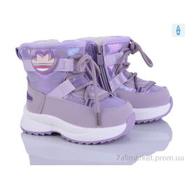 Дутики дитячі утеплені Зима 2315-5F (8 пар р.22-27) "PoniTop kids" недорого оптом від прямого постачальника