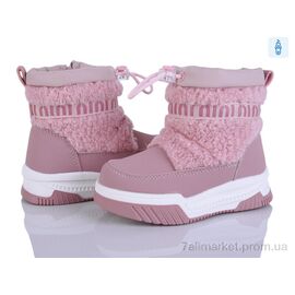 Фотография Дутики детские утепленные зима 2311-2H (8 пар р.22-27) "PoniTop kids" недорого оптом от прямого поставщика