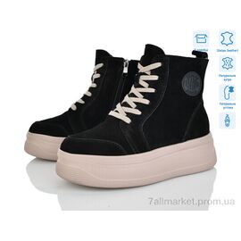 Черевики жіночі стильні Зима 4256-AG185-A (6 пар р.36-41) "Pryama Vigoda" недорого оптом від прямого постачальника