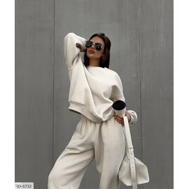 Жіночий спортивний костюм на флісі р.S-M;M-L (2кол.) "ANNVER" купити недорого від прямого постачальника