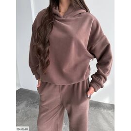 Фотография Женский прогулочный костюм со штанами большие размеры р.48-52 (5цв) "ANNABELLE" купить недорого от прямого поставщика