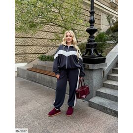 Спортивка по низу регулюється затяжками, що дає змогу носити її в різних варіантах р.50-52;54-56;58-60 (5кол.) "ANGEL" купити недорого від прямого постачальника