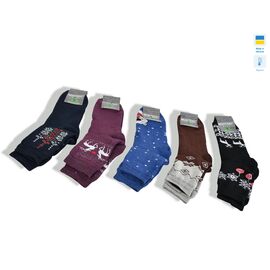 Шкарпетки жіночі теплі T284 mix р.35-38 "Textile" недорого оптом від прямого постачальника