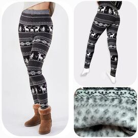 Лосини жіночі теплі HN824 grey р.L-7XL "Hoan" недорого оптом від прямого постачальника