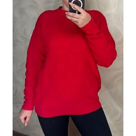 Светр жіночий 25408 red р.48-54 "PULSE" недорого оптом від прямого постачальника