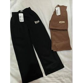 Штани дитячі утеплені на дівчинку ZA1468 black р.6-10 "Zayka" недорого оптом від прямого постачальника