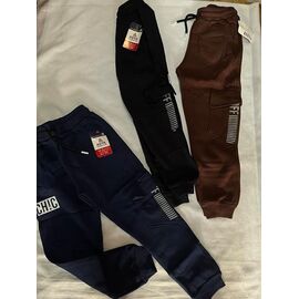 Штани дитячі спортивні зимові на хлопчика ZA1542 brown р.13-16 "Zayka" недорого оптом від прямого постачальника