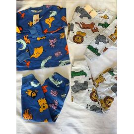 Піжама дитяча тепла на хлопчика ZA1636 blue р.6-9 "Zayka" недорого оптом від прямого постачальника