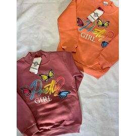 Светер Дитячий на дівчинку ZA1642 orange р.5-8 "Zayka" недорого оптом від прямого постачальника