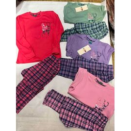 Дитяча піжама на дівчинку ZA1648 red р.5-8 "Zayka" недорого оптом від прямого постачальника