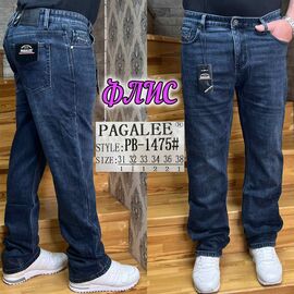 Фотография Джинсы мужские PB-1475 blue р.31-38 "God Baron" недорого оптом от прямого поставщика