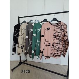 Светр жіночий 2120 d.grey р.46-52 "FSN" недорого оптом від прямого постачальника