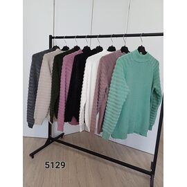 Светр жіночий 5129 pink р.48-52 "FSN" недорого оптом від прямого постачальника