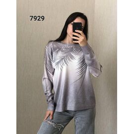 Светр жіночий 7929 grey р.50-54 "FSN" недорого оптом від прямого постачальника