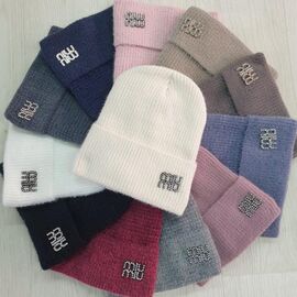 Шапка зимова жіноча CN1689 mix р.56-60 "SELFI" недорого оптом від прямого постачальника