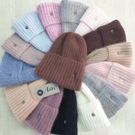 Шапка зимова жіноча CN1692 mix р.56-60 "SELFI" недорого оптом від прямого постачальника