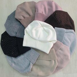 Шапка зимова жіноча CN1695 mix р.56-60 "SELFI" недорого оптом від прямого постачальника