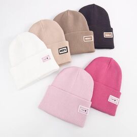 Шапка дитяча зимова на дівчинку CN1707 mix р.46-52 "SELFI" недорого оптом від прямого постачальника