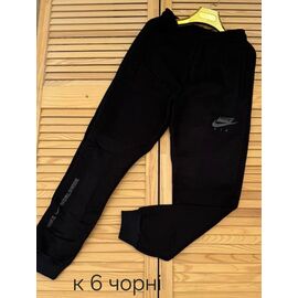 Фотография Штаны спортивные мужские утеплённые K2-6 black р.46-54 "VICTORY" недорого оптом от прямого поставщика