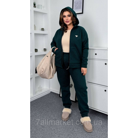 Костюм жіночий спортивний баранчик на флісі (46-60) "LADA" недорого від прямого постачальника