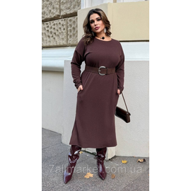 Плаття жіноче ангора рубчик р-ри 46-60 "LADA" купити недорого від прямого постачальника