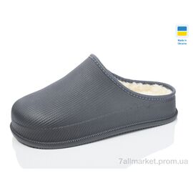Калоші чоловічі Зима 800 т.сірий (8 пар р.41-46) "Крок" недорого оптом від прямого постачальника