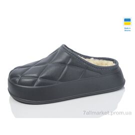 Калоші жіночі Зима N602 т.сірий (6 пар р.36-41) "Крок" недорого оптом від прямого постачальника