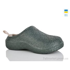 Сабо для жінок літні Зима 4103 хакі (8 пар р.37-41) "Крок" недорого оптом від прямого постачальника