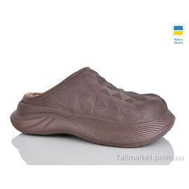 Фотография Сабо для женщин летние зима 603 шоколад (8 пар р.36-41) "Крок" недорого оптом от прямого поставщика