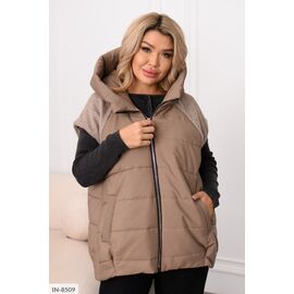 Жилетка жіноча БАТАЛ р.48-50;52-54;56-58;60-62 "BELUZA" купити недорого від прямого постачальника