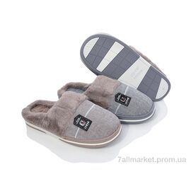 Тапки чоловічі домашні Зима FG28 mix (6 пар р.42-47) "Vladimir" недорого оптом від прямого постачальника