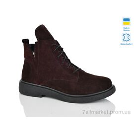 Фотография Ботинки женские стильные зима 13 корич.з. зима (6 пар р.37-41) "Sali" недорого оптом от прямого поставщика