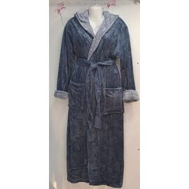 Халат чоловічий 2210 grey р.48-54 "HOME STYLE" недорого оптом від прямого постачальника