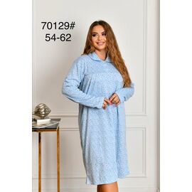Нічня жіноча 70129 l.blue р.54-62 "HOME STYLE" недорого оптом від прямого постачальника