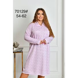 Нічня жіноча 70129 lilac р.54-62 "HOME STYLE" недорого оптом від прямого постачальника