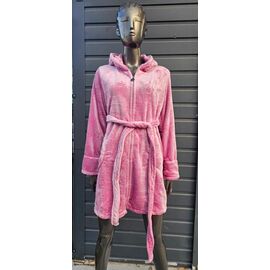 Халат жіночий теплий RL813 pink р.48-52 "HOME STYLE" недорого оптом від прямого постачальника