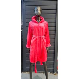 Халат жіночий теплий RL814 coral р.48-52 "HOME STYLE" недорого оптом від прямого постачальника