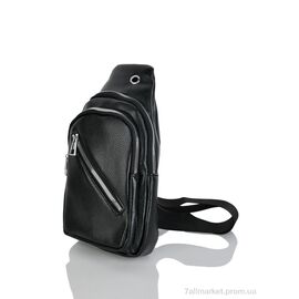 Сумка чоловіча 1916 black 30*15*5 см, "GLAMORTA" недорого оптом від прямого постачальника