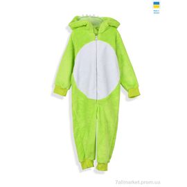 Фотография Комбинезон детский Зима 209266 кігурумі зелений (5 шт. р.сетка 98-128) "Kir15" недорого оптом от прямого поставщика