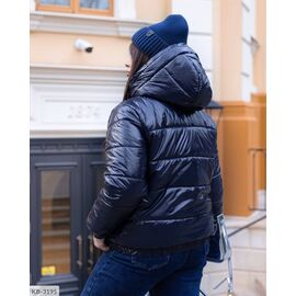 Фотография Женская куртка плащевка на синтипоне с капюшоном р.50-52;54-56 "VLADA" купить недорого от прямого поставщика