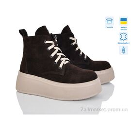 Черевики жіночі стильні Зима 3751-44M (6 пар р.36-40) "Ailinda" недорого оптом від прямого постачальника