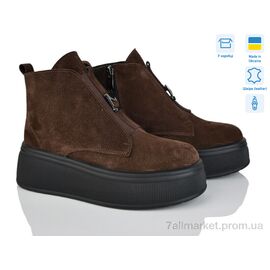 Черевики жіночі стильні Зима 27142-55M (6 пар р.36-40) "Ailinda" недорого оптом від прямого постачальника